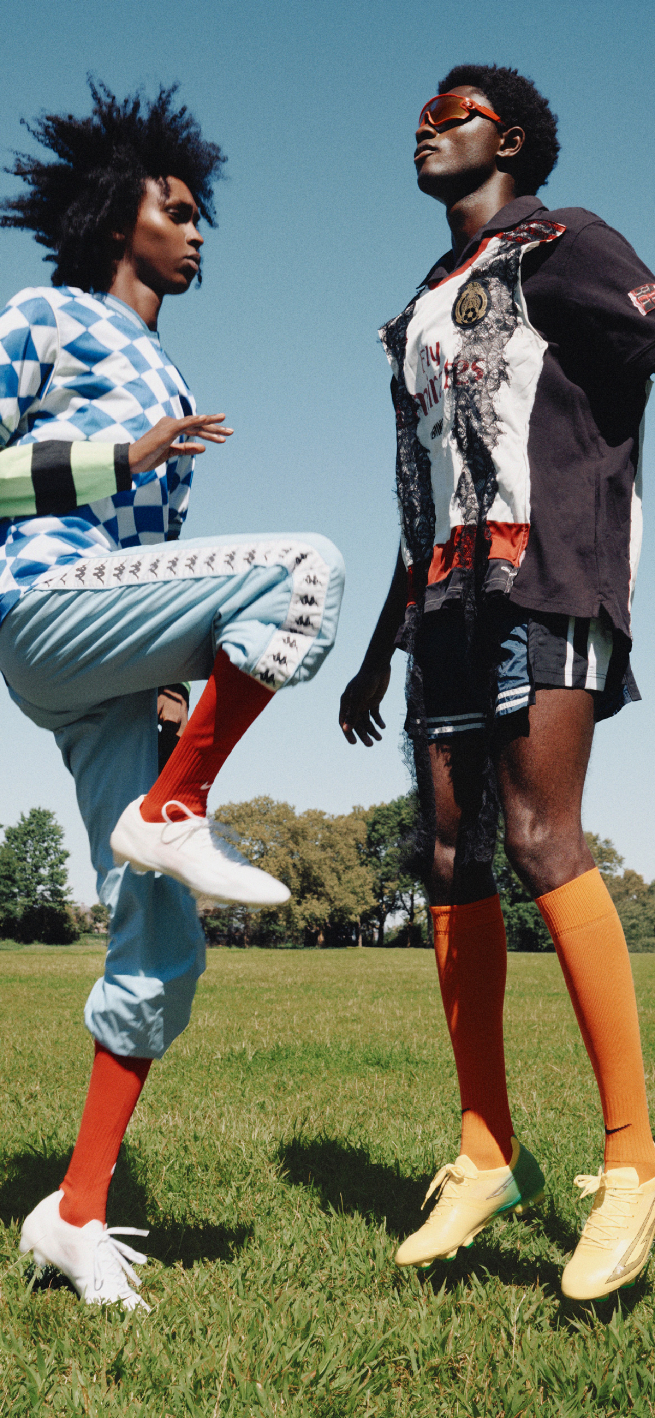Johnson Lui photographs soccer for Atmos Volume 12 print issue.