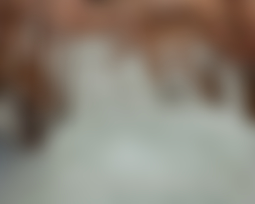 Icicles form inside of a cave.