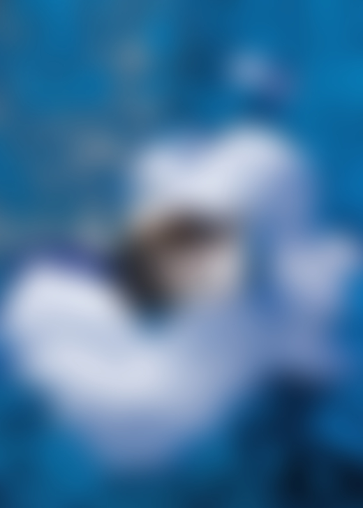 Smoke surrounds a ceramic bowl.