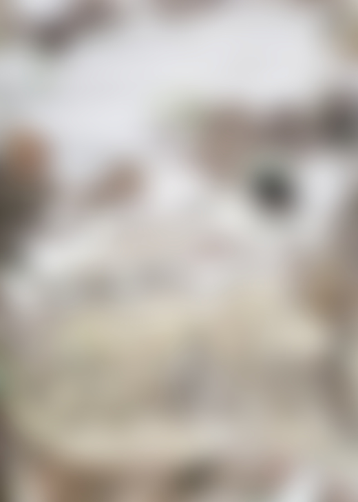 Multi-colored cement.