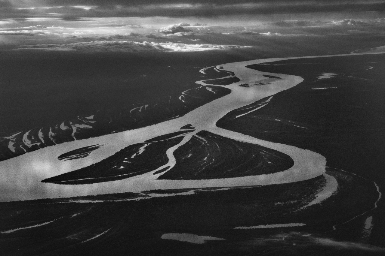 The Solimões River at the tri-border of Brazil, Colombia, and Peru — a strategic crossing that has become one of the Amazon’s main drug trafficking corridors.