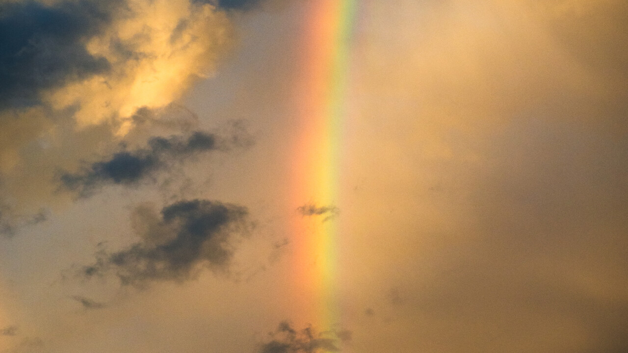 De regenboog terugweven | sfeer